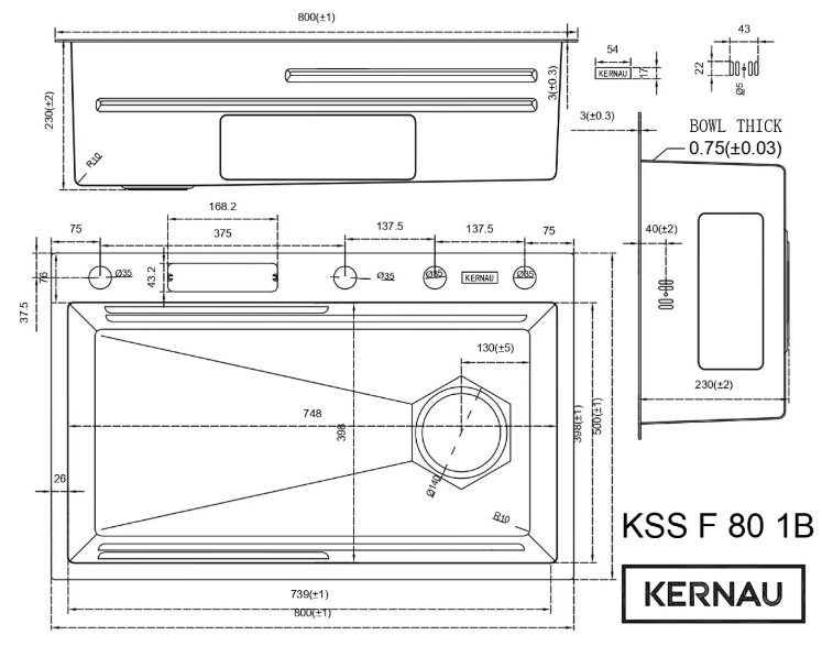 KSS F 80 1B Gun Metal